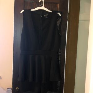 F21 Peplum 2x Romper